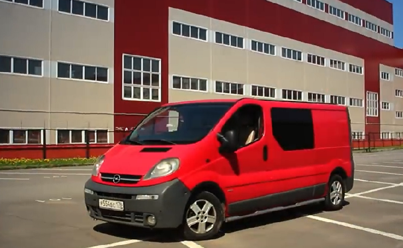 безопасная перевозка груза с Opel Vivaro